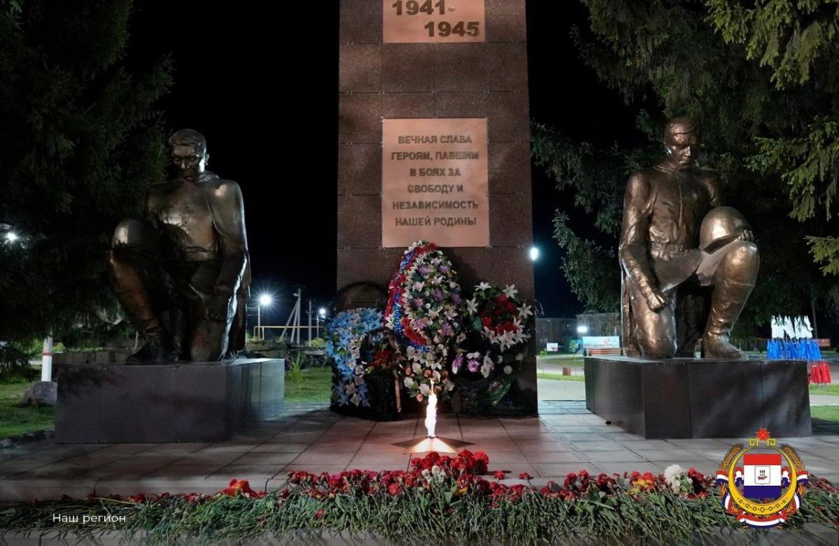 Мемориал воинам, погибшим в годы ВОВ, горел в Мордовии