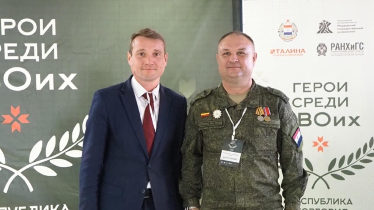 Глава Рузаевского района стал наставников финалиста программы «Герои среди СВОих»