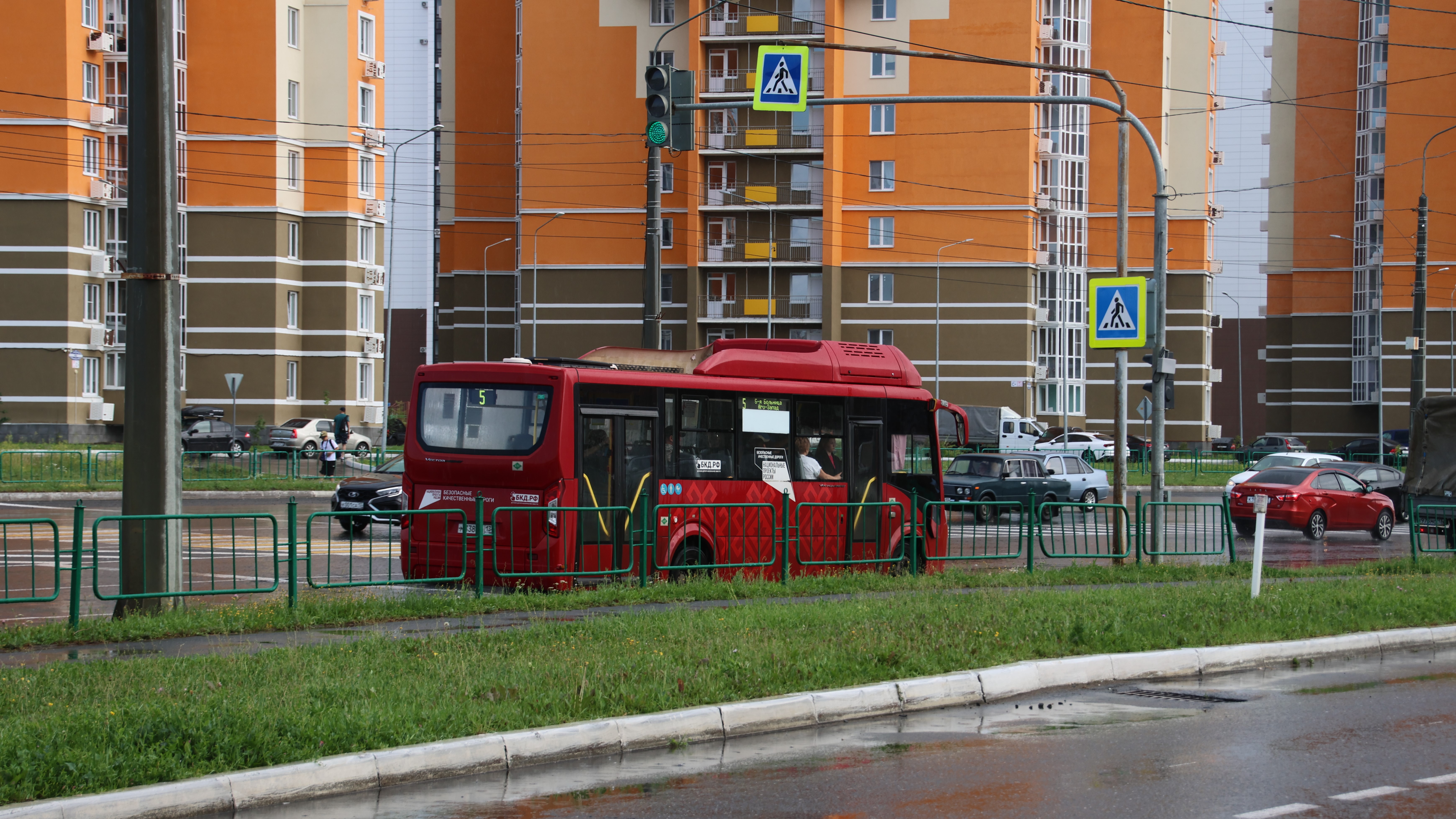 Для жителей Большой Елховки продлили автобусный маршрут