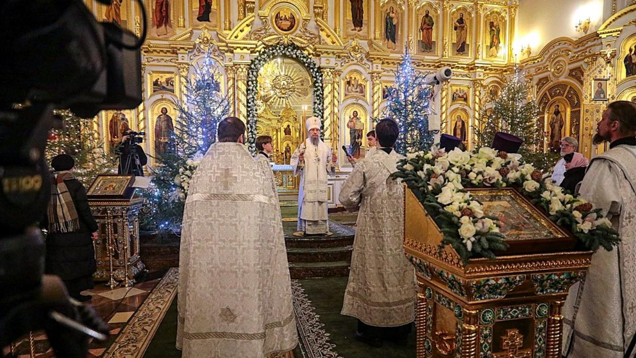 Жители Мордовии увидят рождественское богослужение в прямом эфире