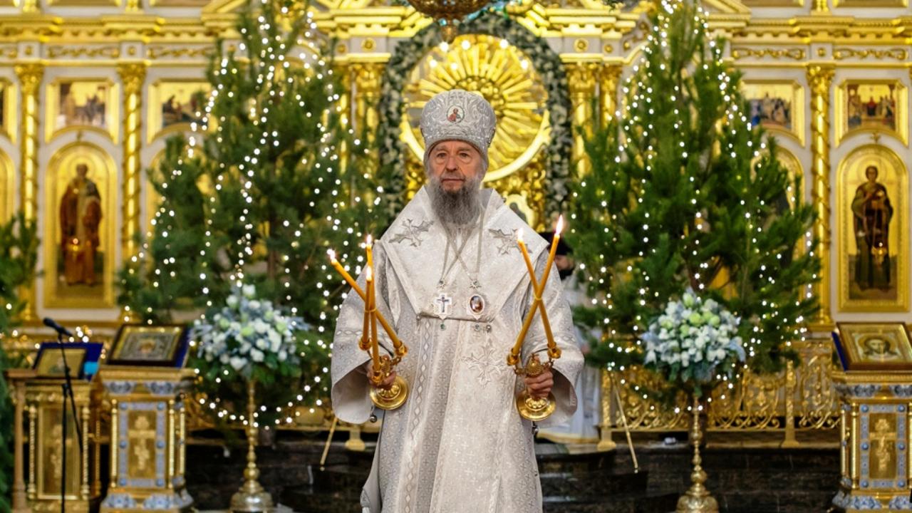 Митрополит Зиновий обратился к православным Мордовии с рождественским посланием