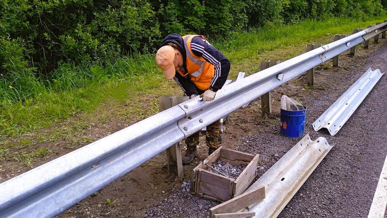 Барьерные ограждения ремонтируют в Мордовии Барьерные ограждения ремонтируют в Мордовии