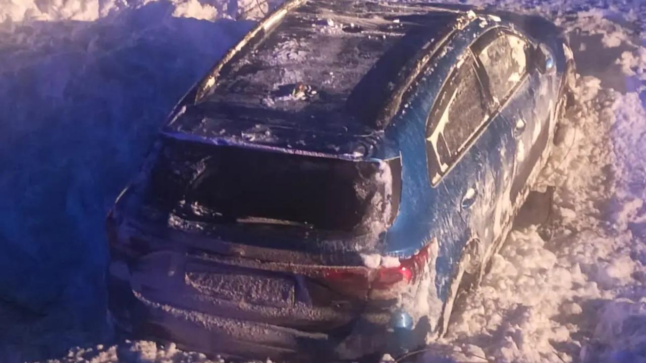 В Мордовии легковушка вылетела в кювет