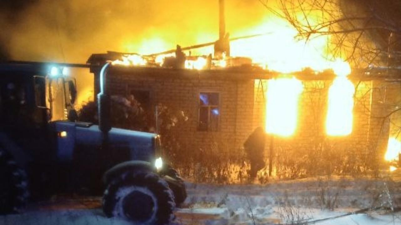 В Мордовии сгорел жилой дом: хозяина не нашли