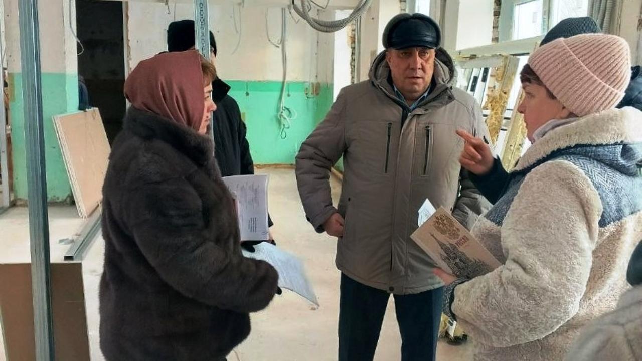 В Мордовии ремонтируют Ромодановскую школу № 3