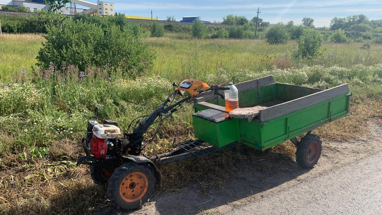 В Ромоданове у пьяного водителя изъяли мотоблок
