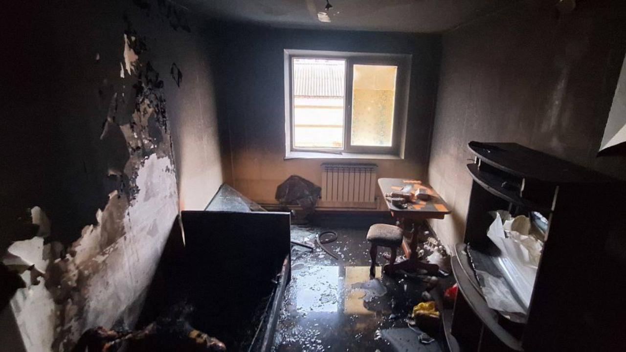 Житель Мордовии сгорел в своей кровати