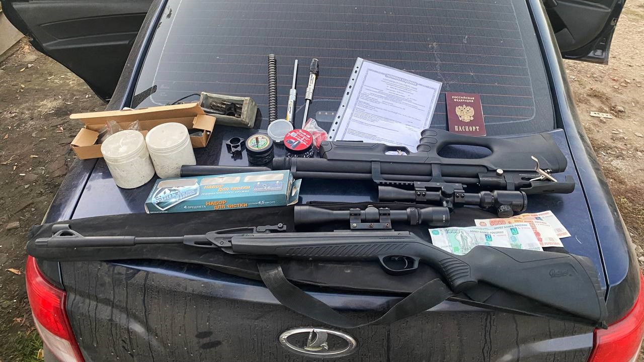Житель Мордовии пытался заработать на модификации и продаже оружия