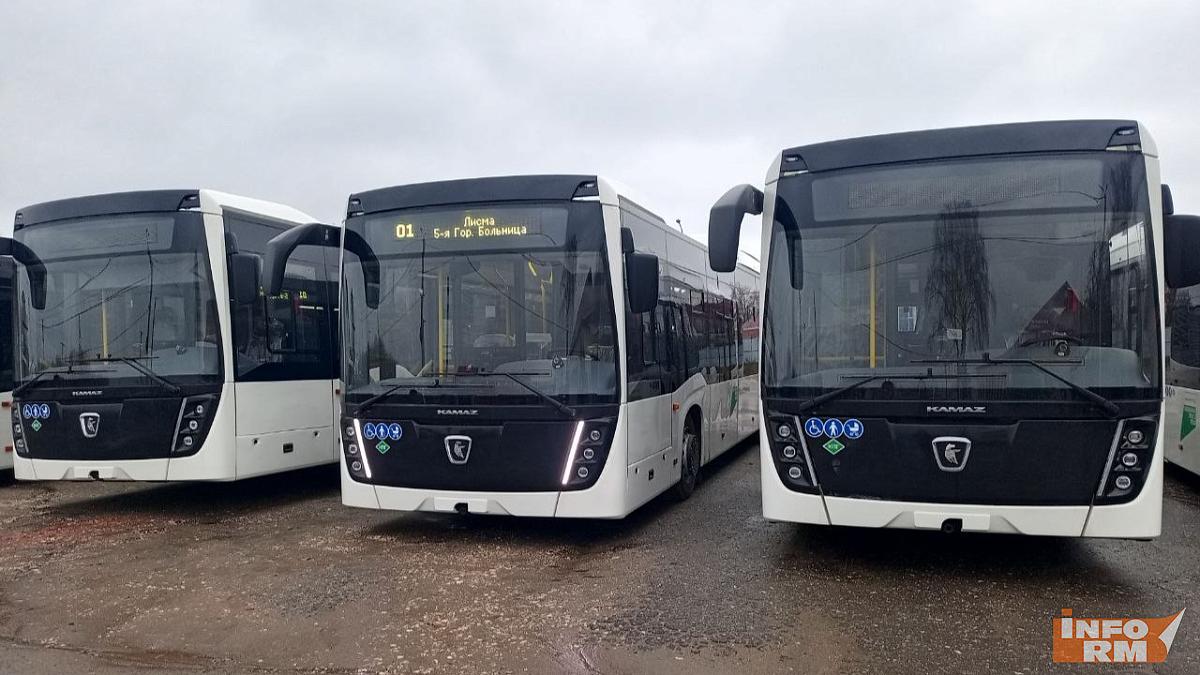 На улицы Саранска вышли новые автобусы