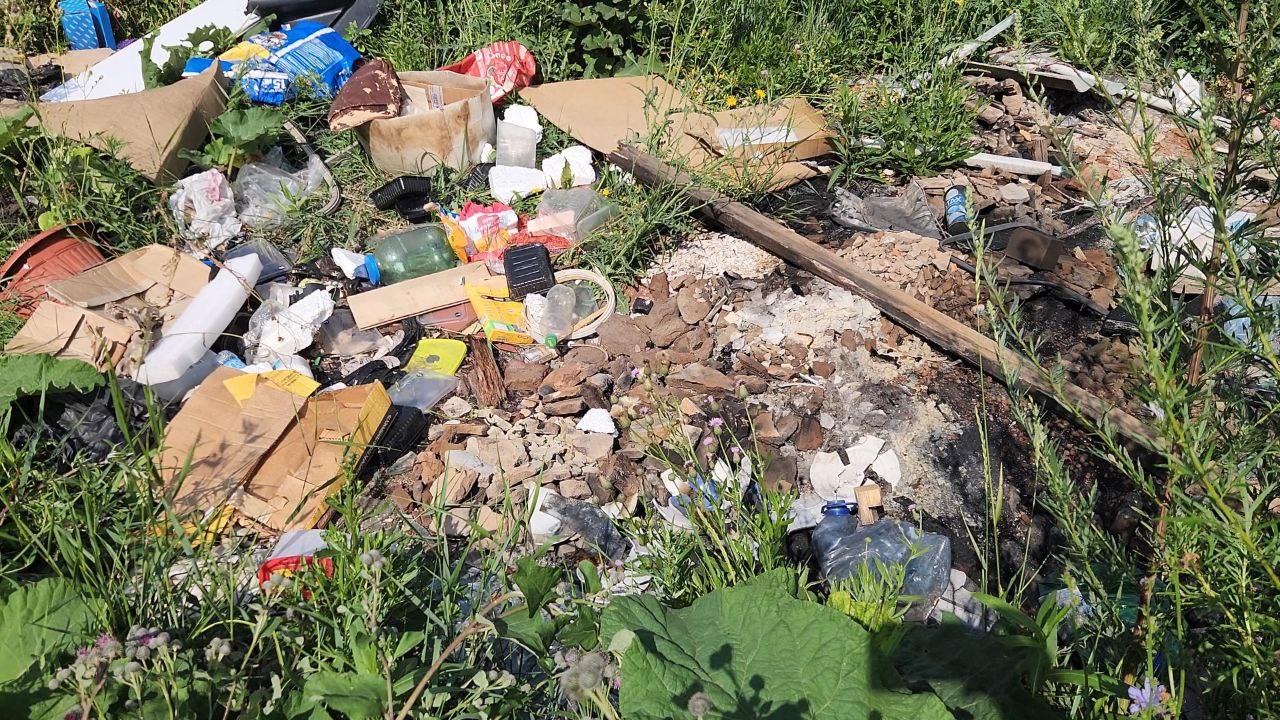 Стихийная свалка на окраине Саранска угрожает экологии города Стихийная свалка на окраине Саранска угрожает экологии города