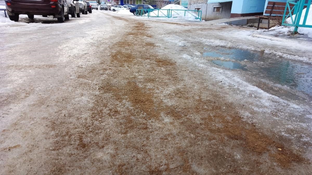 На дорогах Мордовии опять гололедица