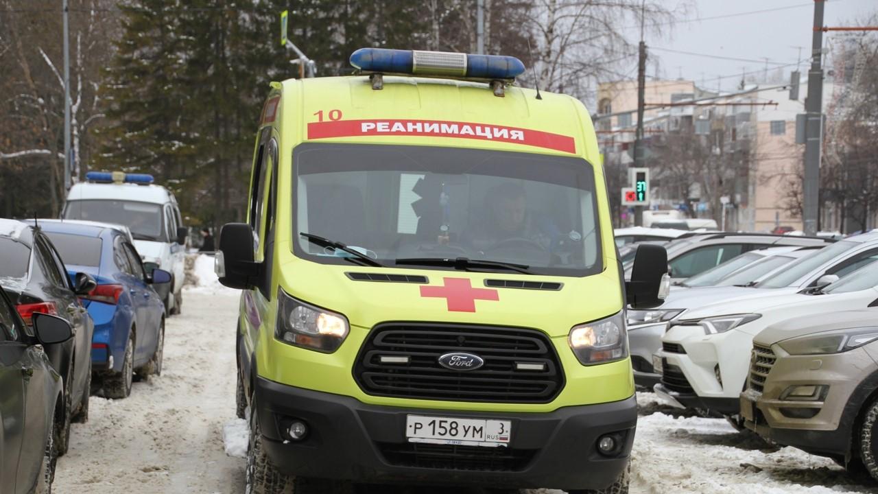 В Мордовии «Фольксваген» протаранил стоящий «Фиат»