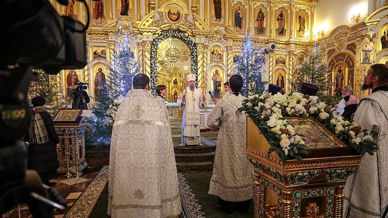 Жители Мордовии увидят рождественское богослужение в прямом эфире
