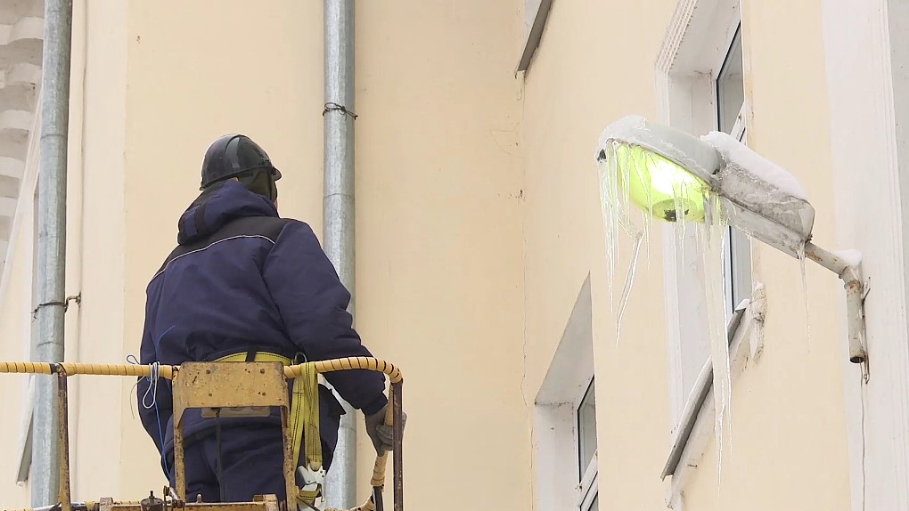 В Саранске модернизируют уличное освещение