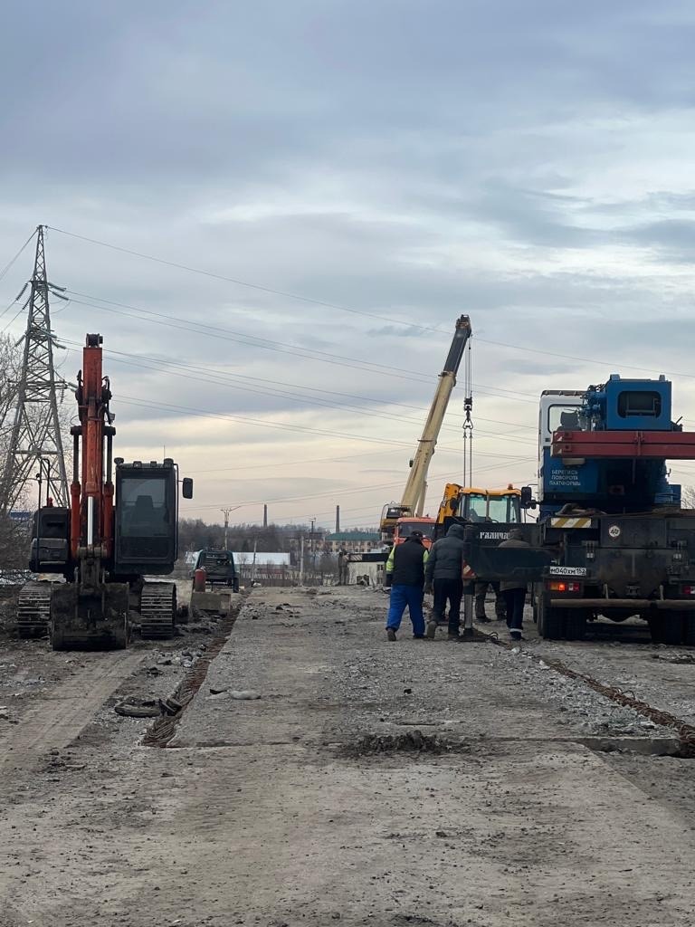 Мэр Саранска рассказал о ходе ремонта моста на Титова