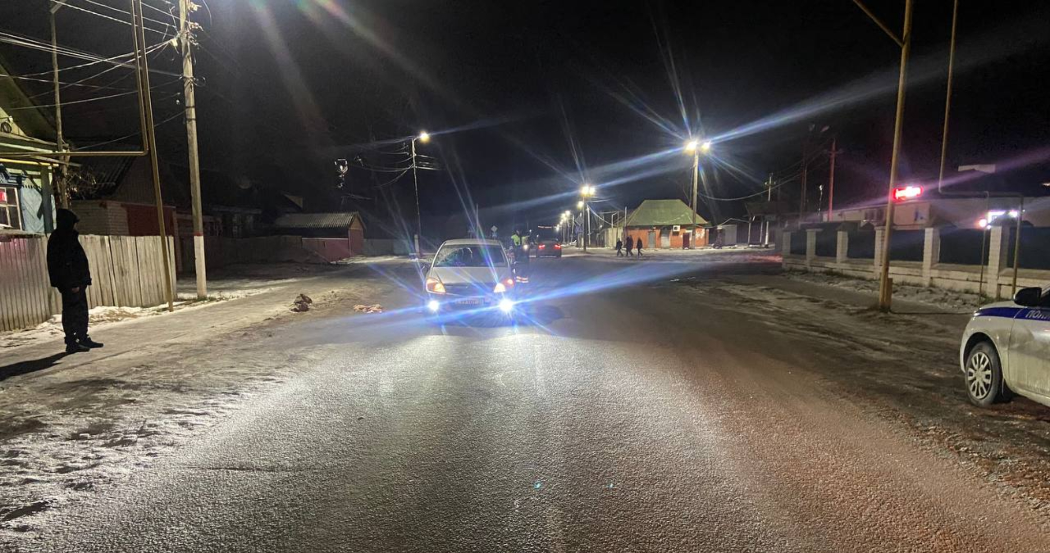 Ночью в Мордовии сбили молодого пешехода-нарушителя 
