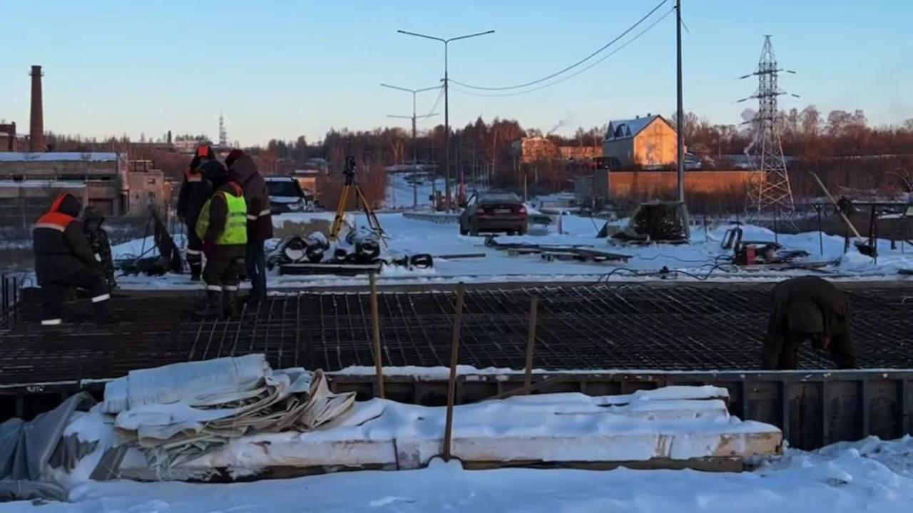 В Саранске завершается строительство путепровода на Пролетарской