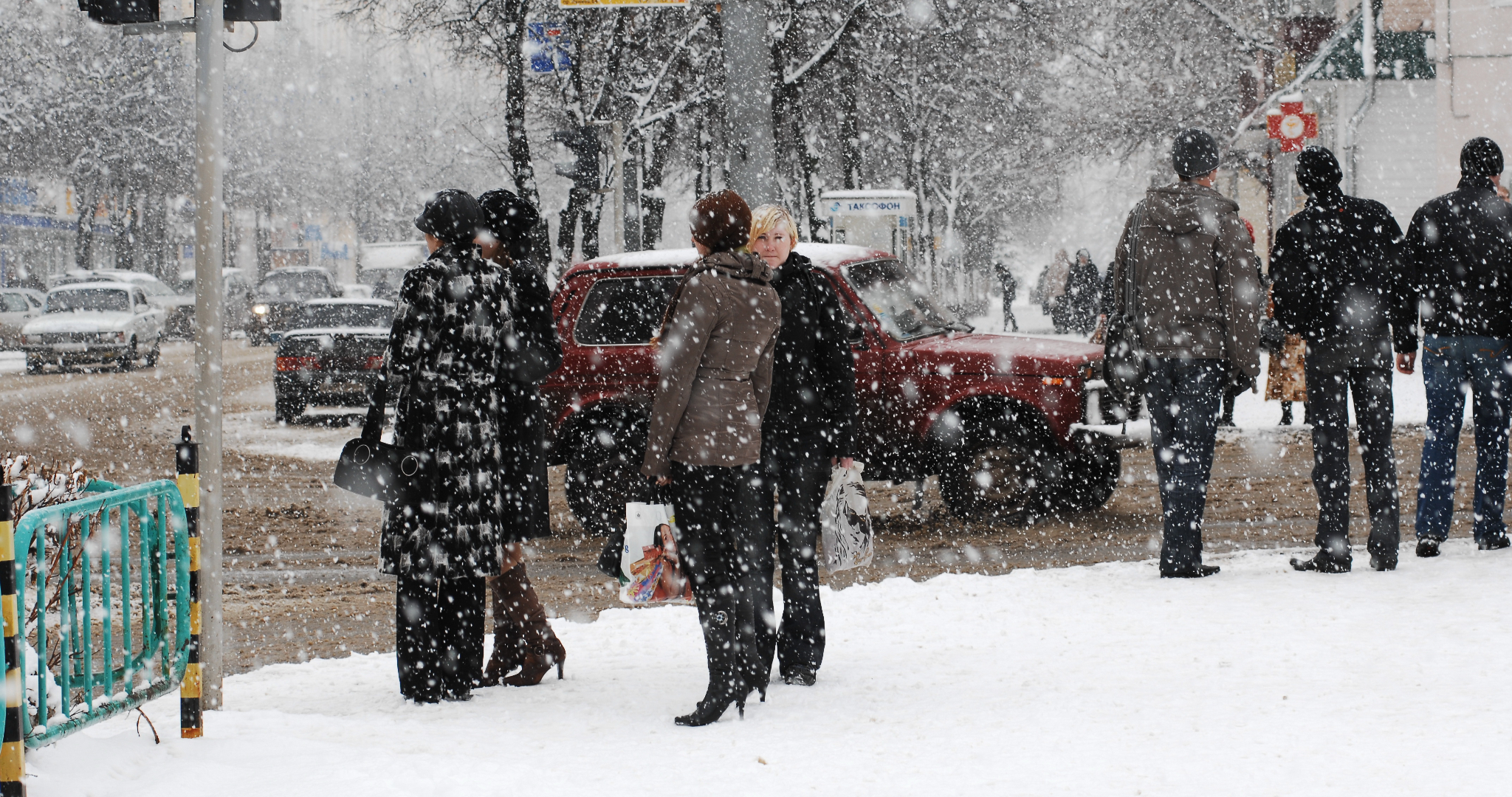 Из-за снегопада в Мордовии объявили оперативное предупреждение 
