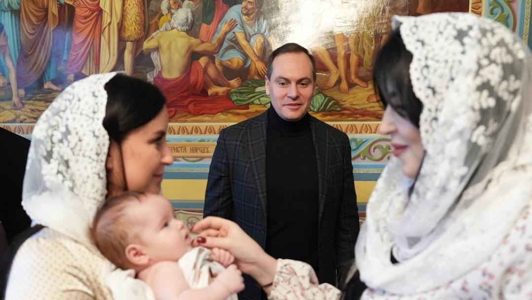 «Хорошая примета»: на крестины в Старом соборе случайно попал Глава Мордовии