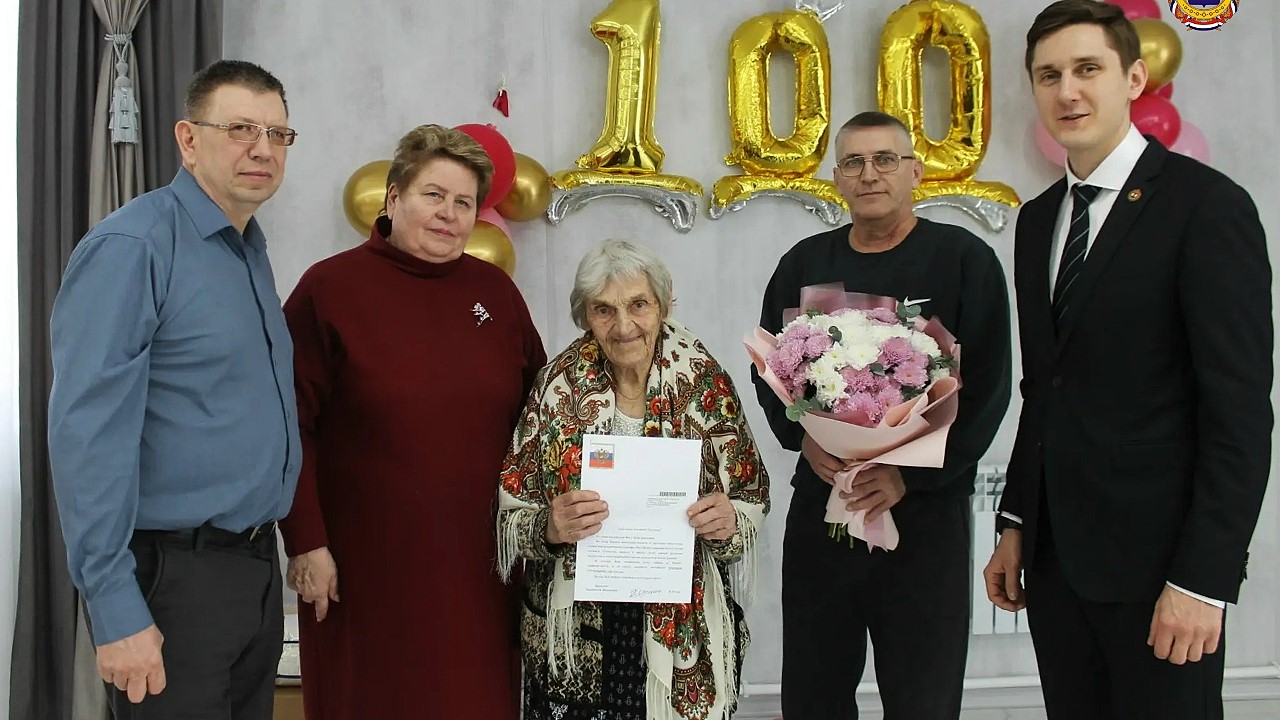 Педагог из Мордовии отметила столетие