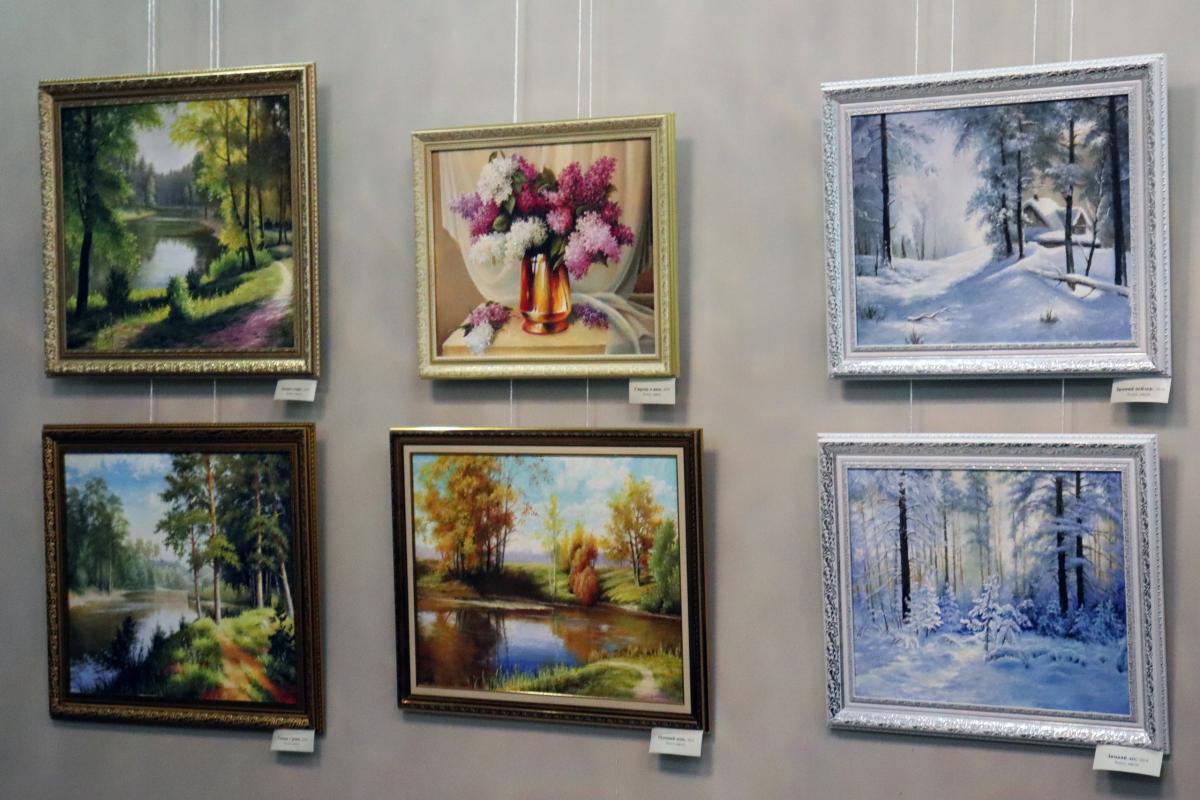 В Музее Эрьзи открылась выставка живописи Александра Максимовича