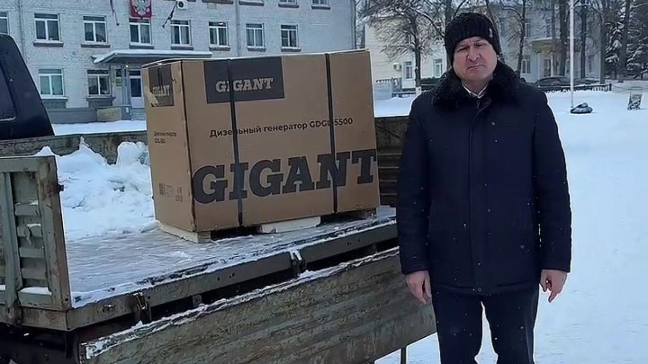 Птицефабрика «Атемарская» передала дизельный генератор в зону СВО