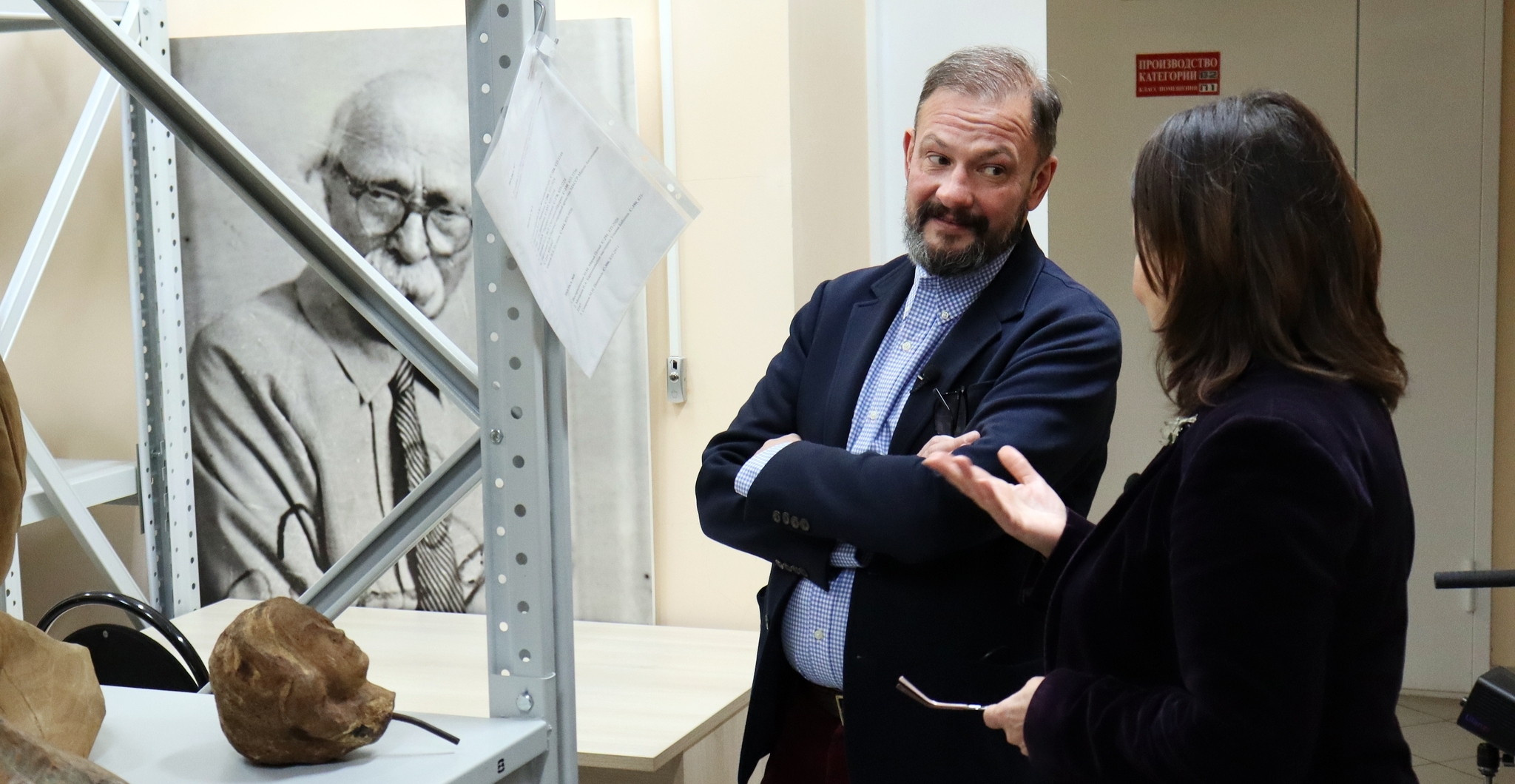 Известный журналист Сергей Брилёв приехал в Мордовию снимать фильм про Эрьзю 