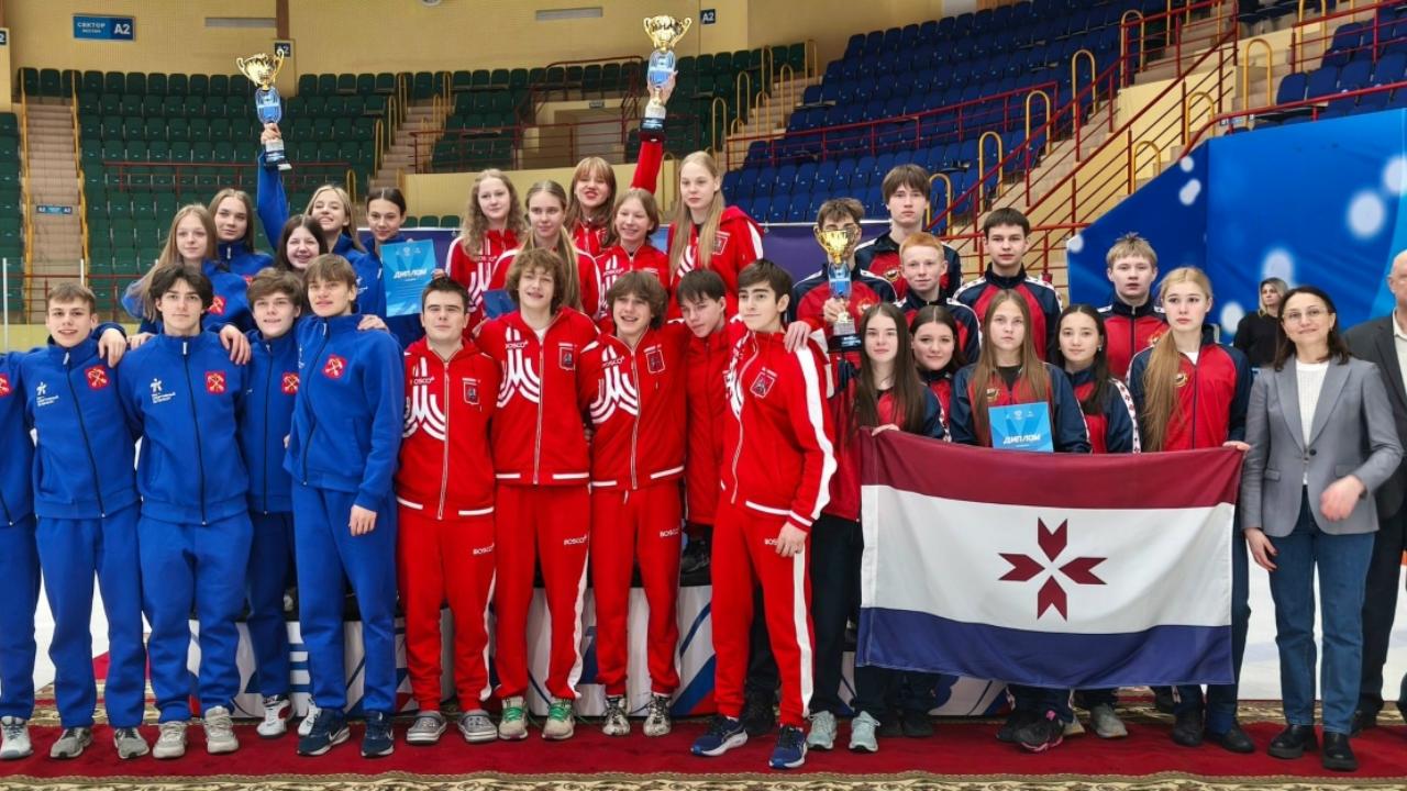 Мордовия – третья на спартакиаде учащихся России по шорт-треку