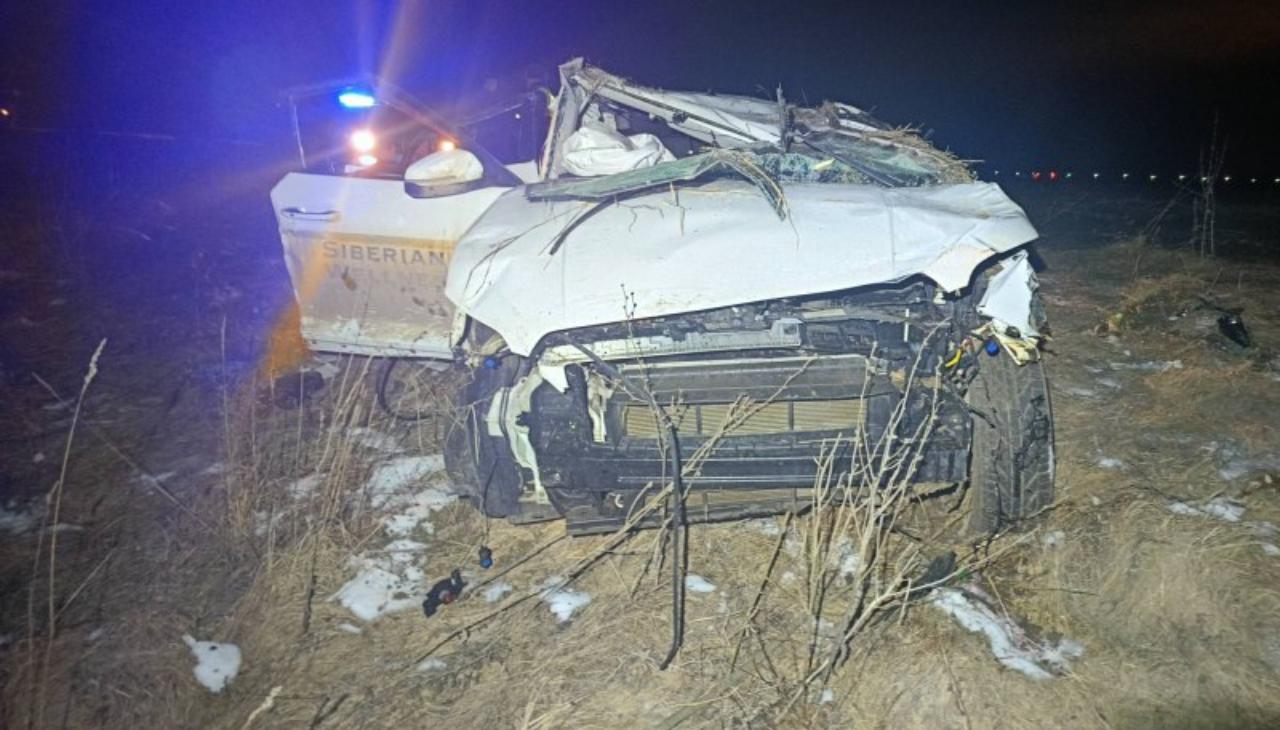 47-летняя водитель серьезно пострадала после опрокидывания авто в кювет с трассы в Мордовии