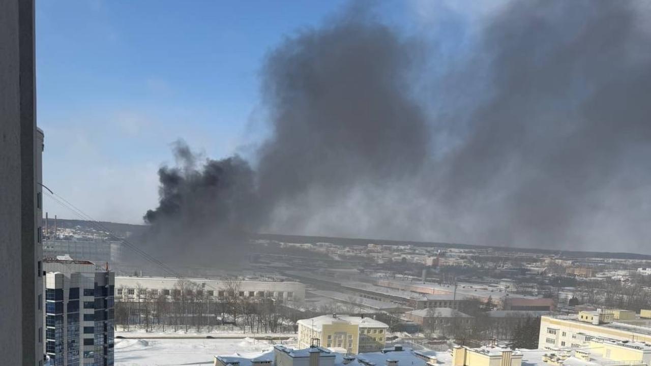 В Саранске горит приборостроительный завод