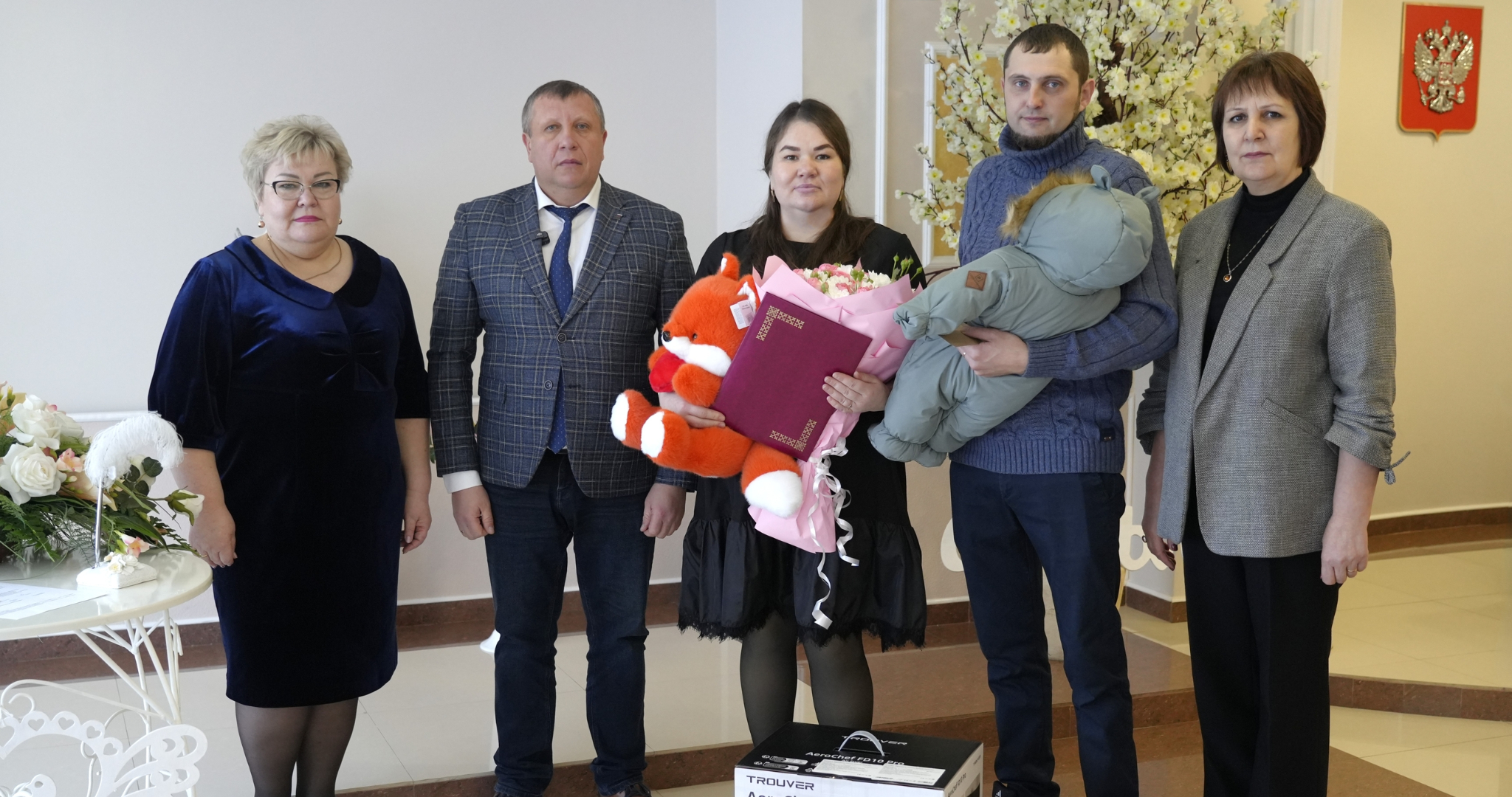 Первым ребёнком года в Ковылкинском районе стала малышка Полина 