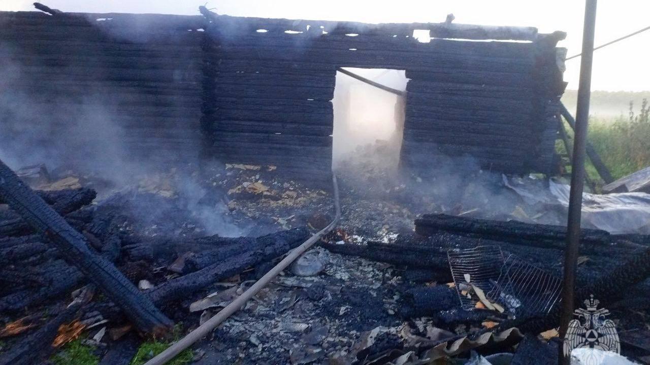 Три пожара за сутки тушили в Мордовии Три пожара за сутки тушили в Мордовии
