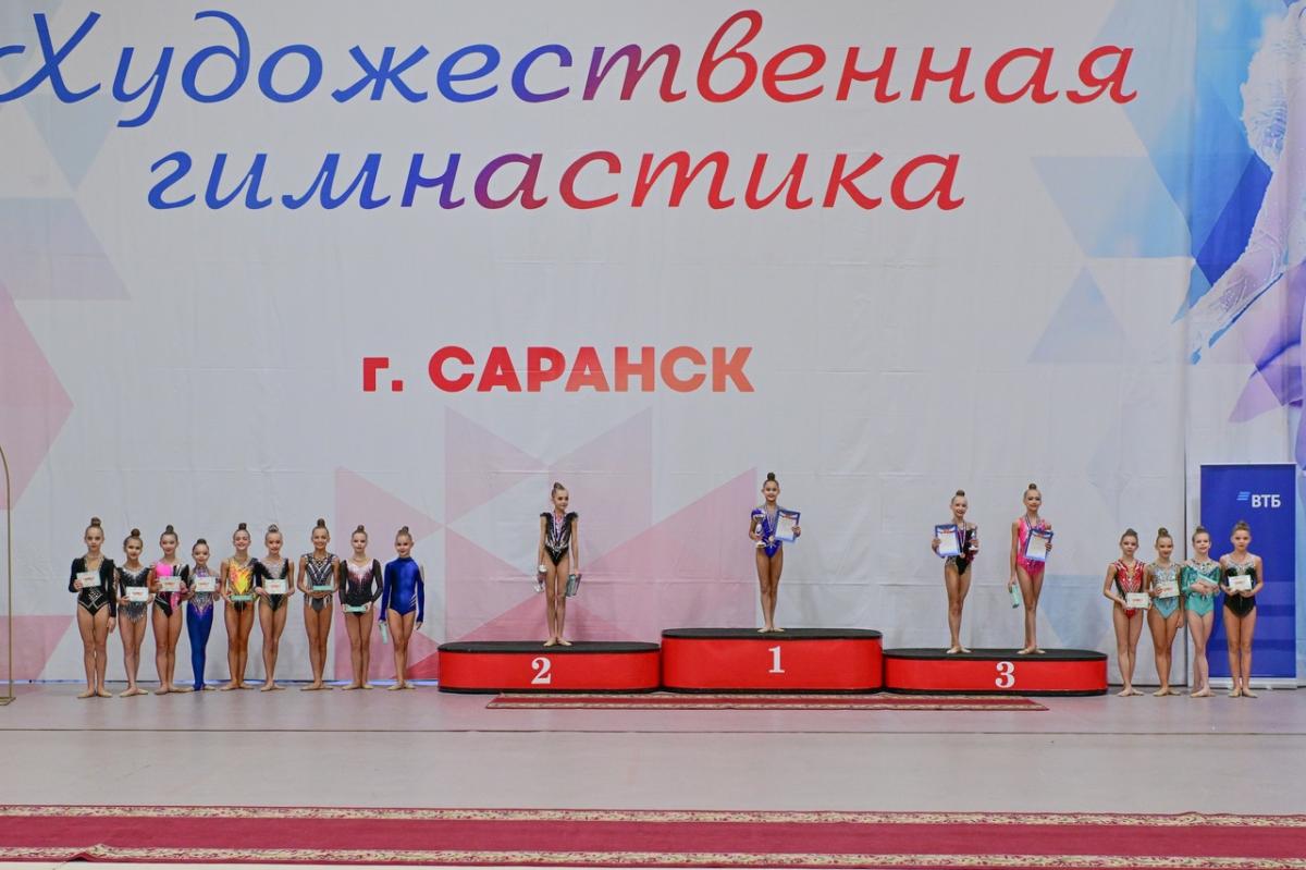 Определились чемпионки Мордовии по художественной гимнастике 