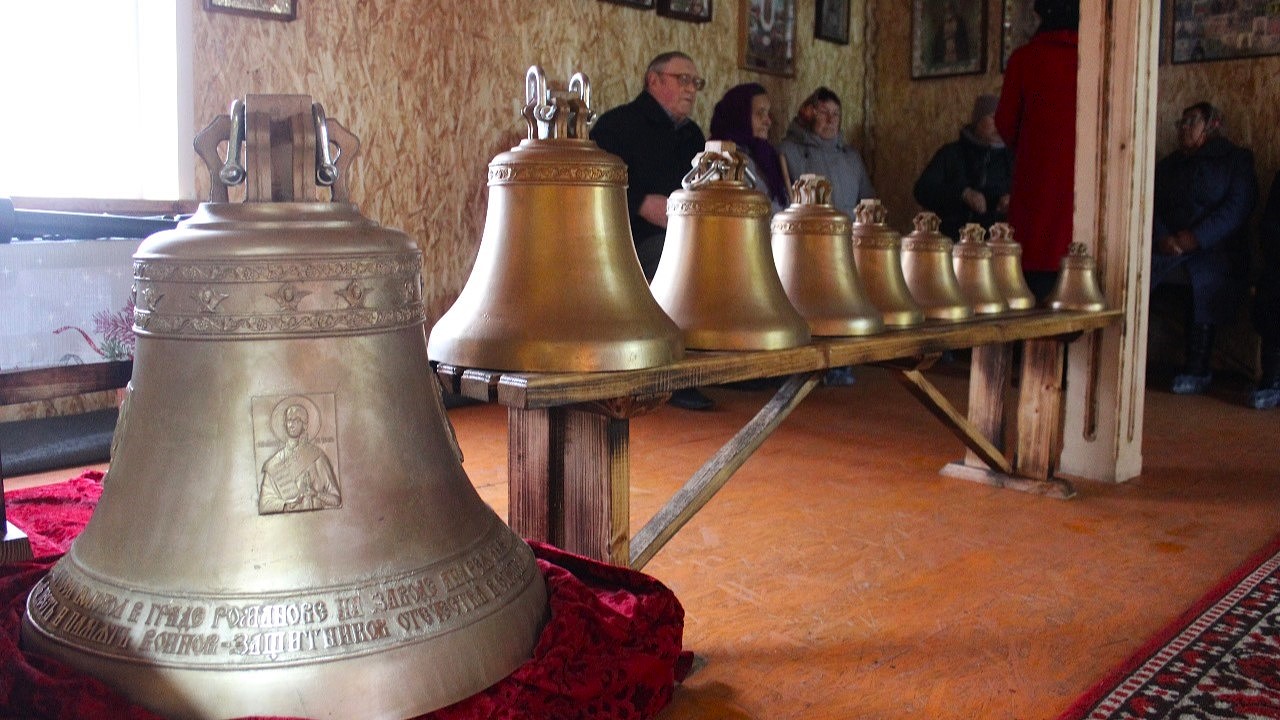 Боец СВО подарил колокола храму в Мордовии