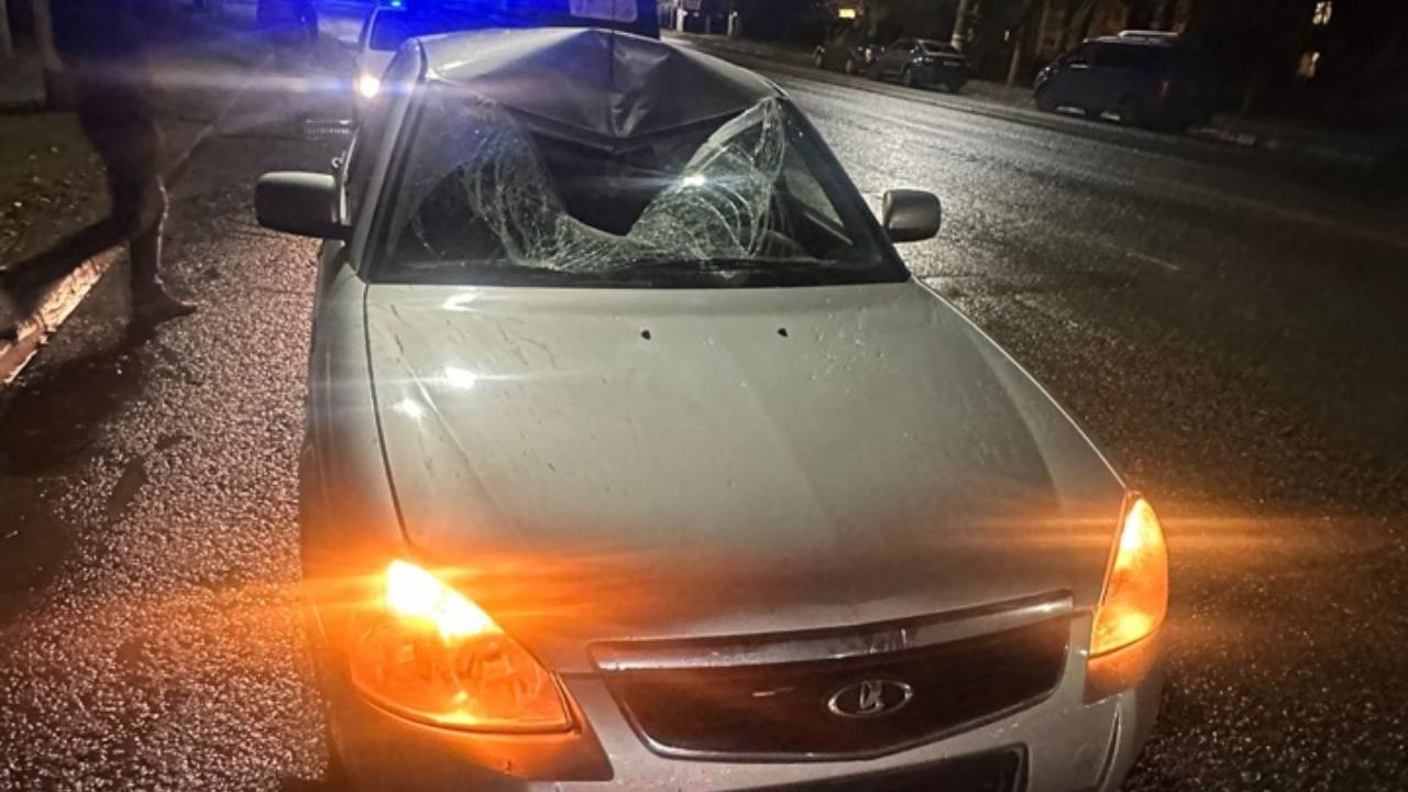 Парень на «Приоре» сбил сверстника на «зебре» в Саранске