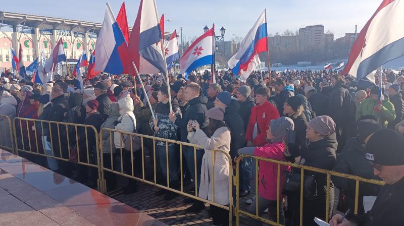 В Саранске празднуют 10-летие воссоединения Крыма с Россией
