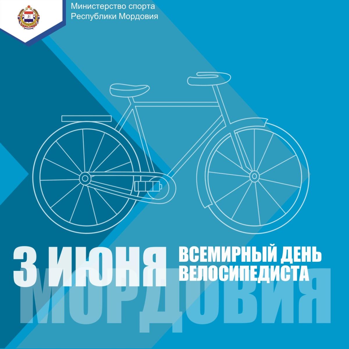 Всемирный день велосипедиста отметят в Мордовии