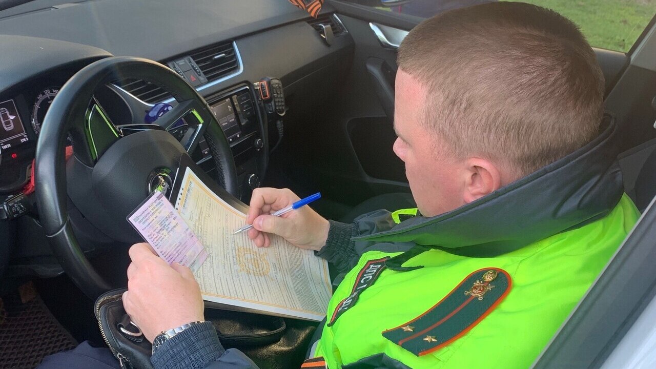 Даму на «Ниве» в Мордовии оштрафовали за тонировку 