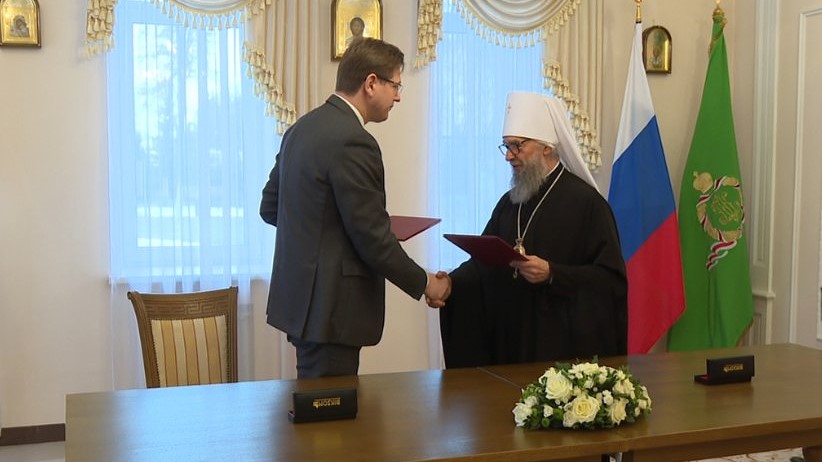 В Мордовии подписано соглашение между епархией и Управлением Минюста