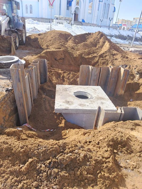 В Саранске починили канализационный коллектор