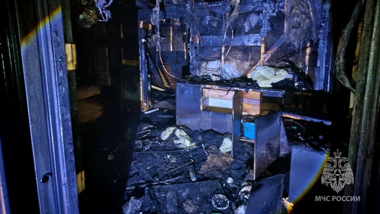 В Булгакове горела баня