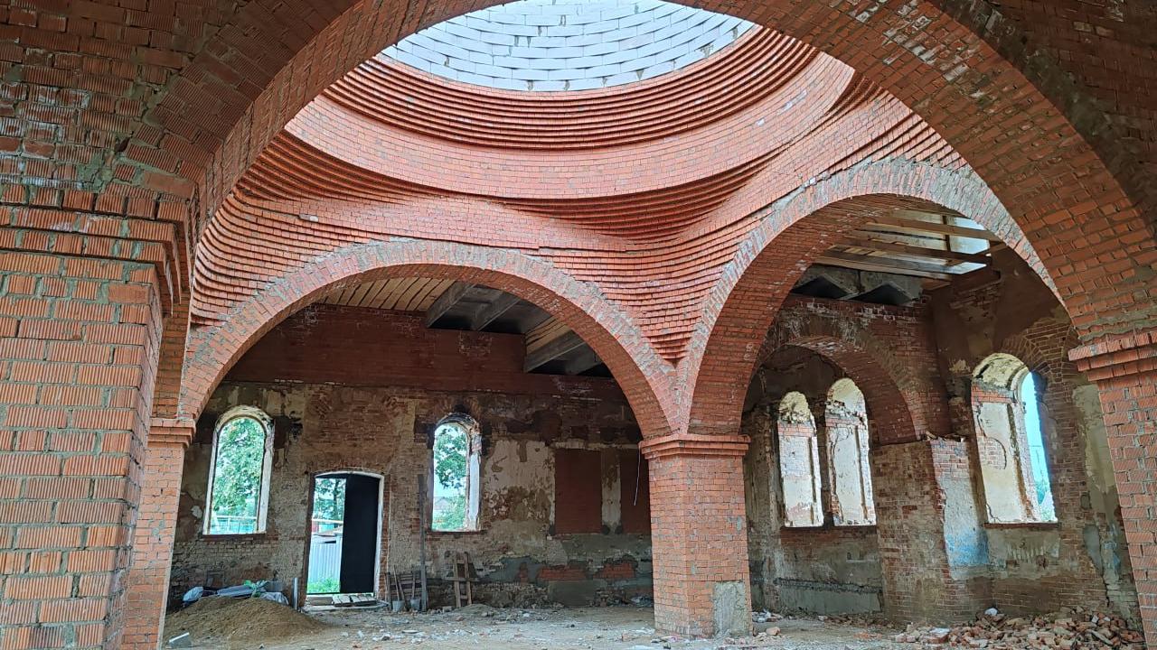 В Рузаевском районе восстанавливают старинную церковь