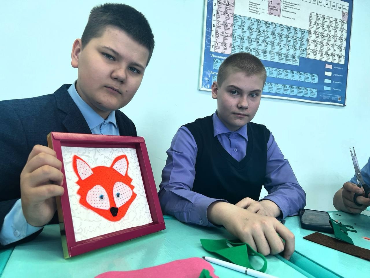 На семейном мастер-классе в Баевской школе изготовили символы Мордовии На семейном мастер-классе в Баевской школе изготовили символы Мордовии