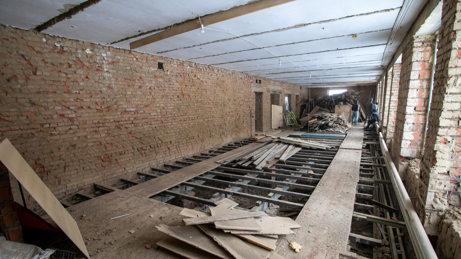 В Саранске ремонтируют новое здание православной гимназии