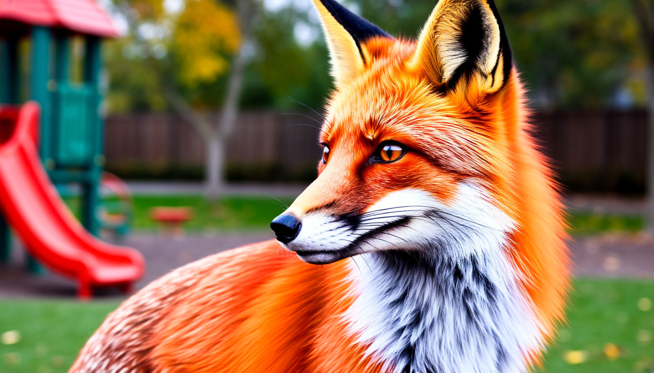 По Саранску гуляет рыжая лиса