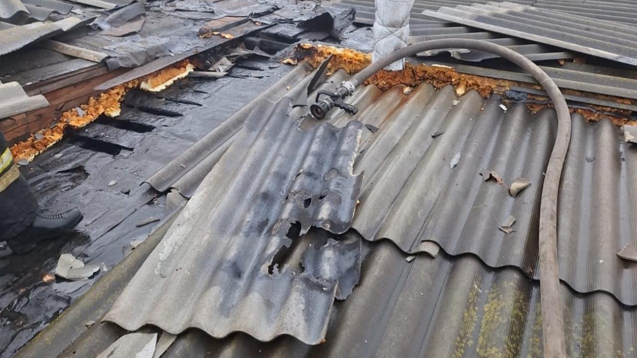 В Мордовии загорелся двухквартирный дом 