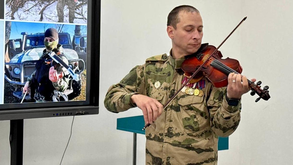 Бойцу СВО из Мордовии помогает музыка Бойцу СВО из Мордовии помогает музыка