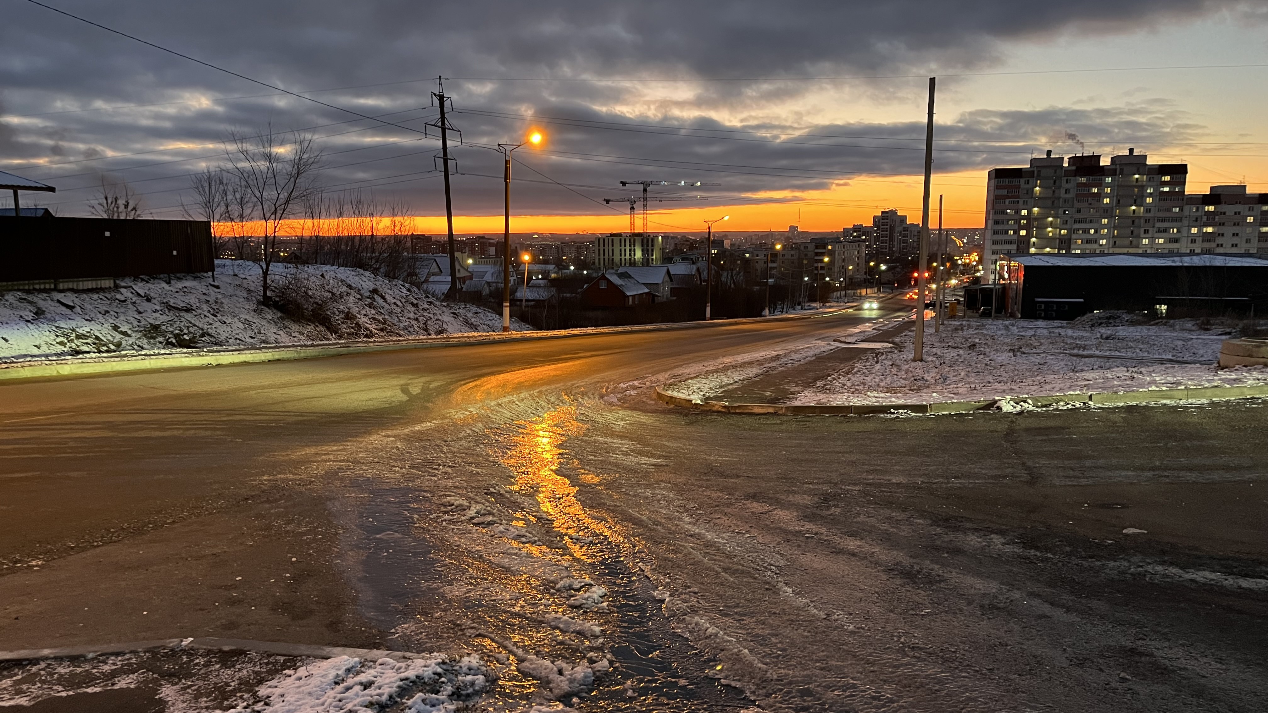В Саранске в пятницу будет скользко