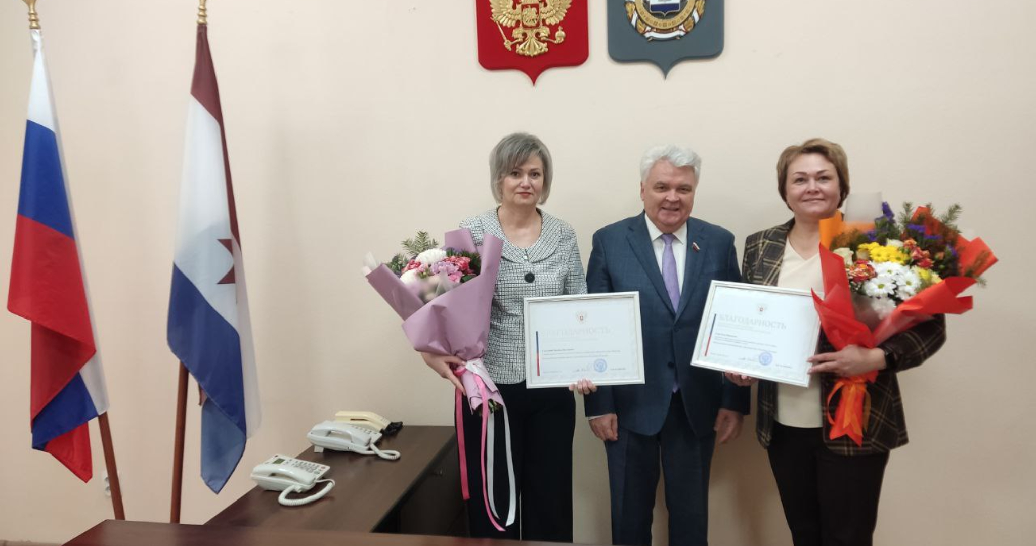 Матвиенко наградила двух жительниц Мордовии 