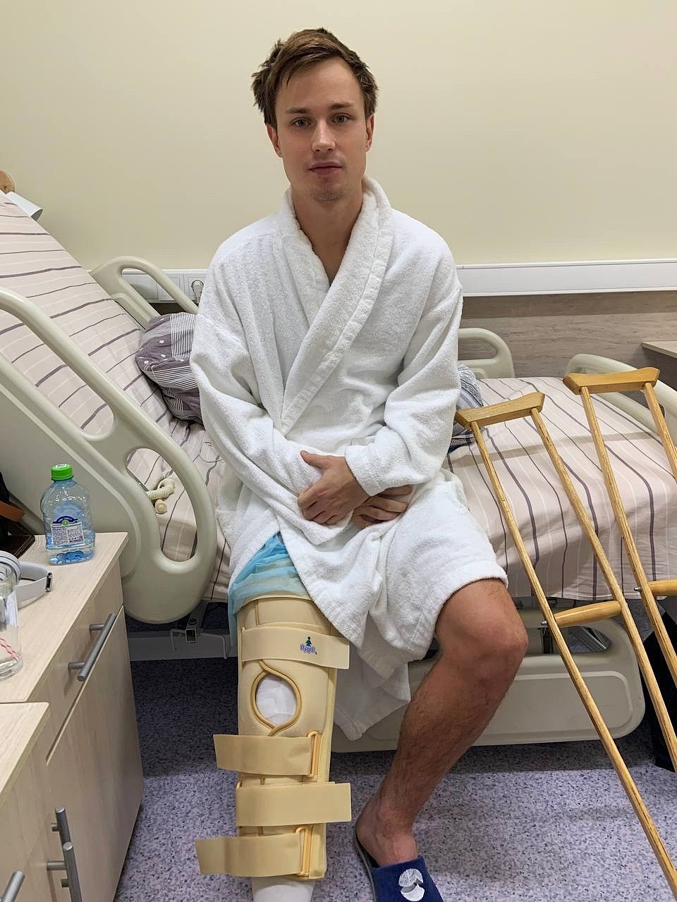 Футболист из Мордовии восстанавливается после операции